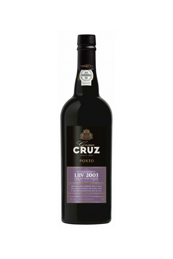 Vinho Porto Cruz LBV 2003